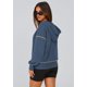 thumbnail image 5 of Sudadera PRETTYGARDEN Otoño 2025 Media Cremallera Crop Hoodie Azul L, 5 of 8