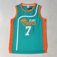 thumbnail image 3 of Camisetas de baloncesto Trillest Semi Pro Movie Jackie Moon 33 Monix 11 blancas y verdes Flint Tropics para hombre para fiesta de Halloween, 3 of 5