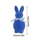 thumbnail image 3 of Figurita de conejo de Pascua | Adorno decorativo de espuma azul 7,87 pulgadas • Acento festivo primaveral para hogar, jardín, mesa • Artesanía duradera, regalo compacto y reutilizable, 3 of 6