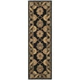 thumbnail image 4 of SAFAVIEH Heritage Portmont Traditional Wool Area Rug, Black, 6' x 6' Square, 4 of 10
