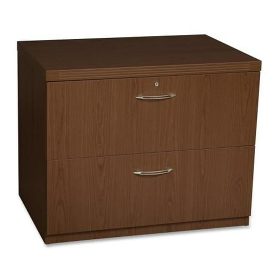 Freestanding Lateral File  36 in. x 24 in. x 29.5 in.  Mocha