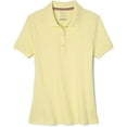 thumbnail image 3 of French Toast Girls Short Sleeve Fitted Stretch Pique Polo, 3 of 4