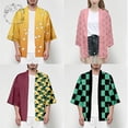 thumbnail image 4 of nuevo demon slayer kimono party kimetsu no yaiba anime cosplay más tamaño ropa moda tomioka giyuu kamado tanjiro kamado nezuko cosplay chaquetas/multicolorpangjing, 4 of 4