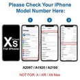 thumbnail image 3 of Altavoz de Auricular MMOBIEL Compatible con iPhone XS 5.8 pulgadas 2018 Repuesto Incluye destornilladores, 3 of 3