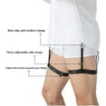 thumbnail image 2 of Men's Shirt Stays/holder for Tucking, Garter and holder, Securing Shirt Position for Men, 2 of 6