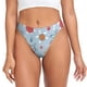 thumbnail image 1 of Fotbe Sea Turtle Tanga Sin Costuras para Mujer con Estampado – Panties Invisibles, Transpirables y Cómodos para Uso Diario-Large, 1 of 6