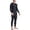 Black, variant on Uikmnh Men's Diving Swimming Two Piece Set Long Sleeved Plus Nine Trousers Snorkeling Surfing Suit
