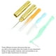 thumbnail image 5 of Kit de herramientas de limpieza con aerógrafo, 4 Uds., 3 cepillos de limpieza, cuchillo de limpieza, 5 of 9