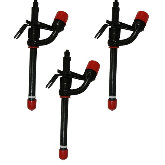 RAParts Three (3) Fuel Injectors Fits John Deere 9400 9410 9450 7610 7410 7210 310 7510 5420 6110 6215