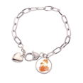 thumbnail image 1 of Pulsera de cadena de corazón Unbranded Coconut Tree Beach Pattern joyería encanto moda, 1 of 3
