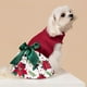 thumbnail image 2 of Vestido para perro Fitwarm Christmas Poinsettia Turtleneck XS, 2 of 8