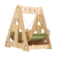 thumbnail image 1 of lionlar Cat Hammock Cat Chair Sleeping Bed Cradle for Rabbit Bunny Kitten Cats and Small triangle, 1 of 9