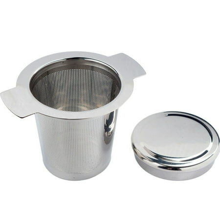 

PASILI Tea Infuser Strainers for Loose Tea Stainless Steel Loose Leaf Tea Strainer with cover