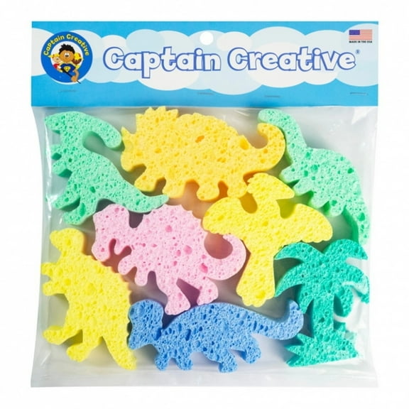 Captain Creative Super Sponges Dinosaurs Pack