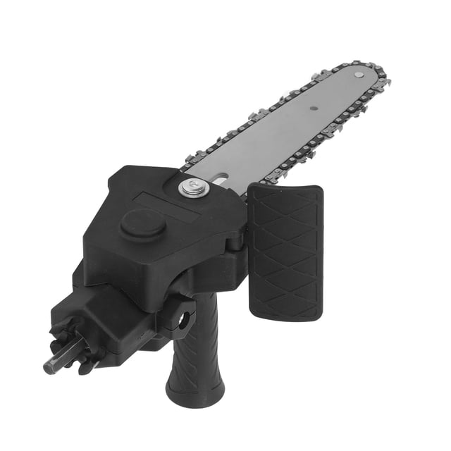 Electric Chainsaw Conversion Kit Stainless Steel Plastic Handle for DIY Projects