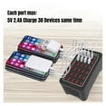 thumbnail image 2 of 150W 30 Port USB Charging Station Universal USB Charger Multi Port for Phone and Tablet ,Universal Compatibility, 2 of 5