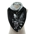 thumbnail image 2 of Châles Doux Mode Femmes Foulard Chaude Décontractée à Boutons Imprimés, 2 of 6