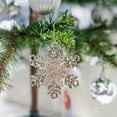 thumbnail image 6 of Tyidzon Christmas Snowflake Ornaments, Christmas Tree Decorations Snowflake New Year Christmas Gifts for Home Holiday Party Indoor Winter Wonderland Decor, 6 of 6