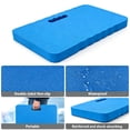 thumbnail image 3 of Premium Thick Kneeling Pad, Large Size, Protection Foam Mat Cushion to Kneel on, Gardening Work, Baby Bath, Yoga Exercise, Auto Repair and Other Work. Multiple Applications (Blue), 3 of 9