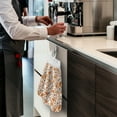 thumbnail image 5 of ZIATUBLE Corgi Hanging Hand Towel Dog Paws Hand Towels for Kitchen Soft Bathroom Hand Towels with Snap Button Dish Towel Hand Towels Easy to Clean Kitchen Hand Towels and Washcloths, 5 of 7