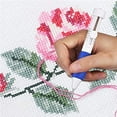 thumbnail image 3 of Embroidery Starter Kit Full Set, Punch Needle Set Magic Embroidery Pen, 50 Color Threads for DIY Sewing Embroidery Cross Stitch, 3 of 8