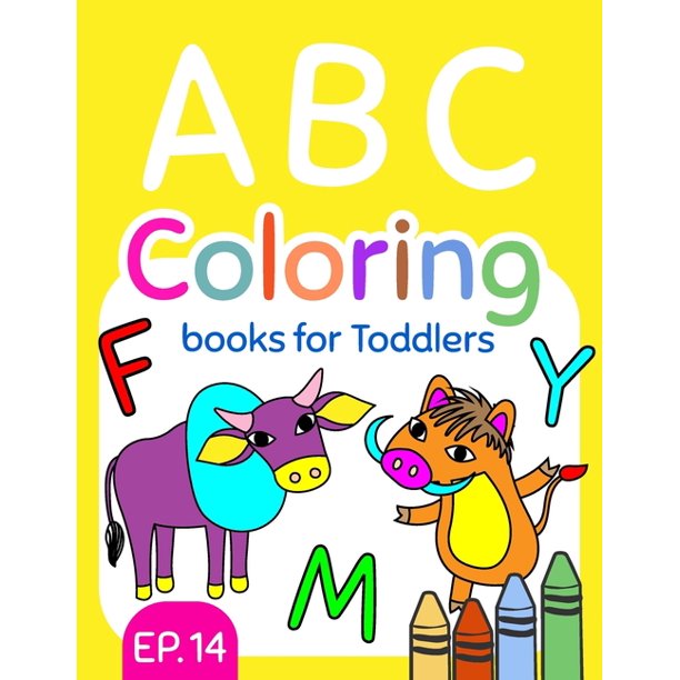 Download Big A To Z Coloring Book Abc Coloring Books For Toddlers Ep 14 A To Z