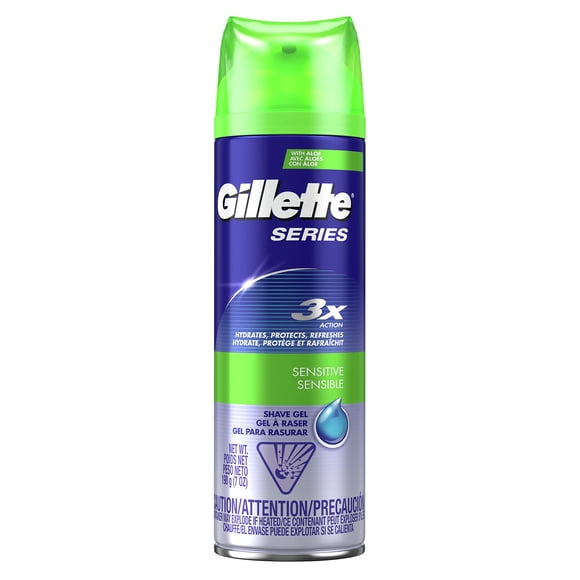 Gel de afeitar Gillette Series Sensitive Skin 207 ml