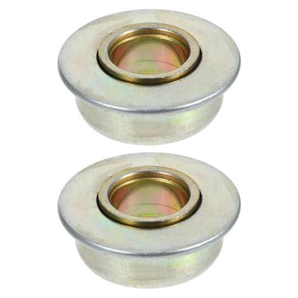 ColoMX 4 Piezas Rodamientos de Ruedas para Andador Rodamientos para Ruedas para Sillas de Ruedas Ruedas para Andador Reemplazo Universal para Silla de Ruedas Rodamientos de Horquilla Delantera Dorado