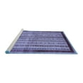 thumbnail image 2 of Ahgly Company Machine Washable Indoor Rectangle Abstract Blue Modern Area Rugs, 3' x 5', 2 of 4