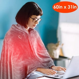 Svanur Heated Blanket Battery Operated,10000mAH Rechargeable Battery  Included,50”x60” Portable USB Heating Throw,3 Levels Temperature,Electric  Flannel