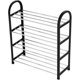 thumbnail image 1 of Estante para zapatos, caja para zapatos, estante para guardar zapatos, organizador de zapatos (4 niveles), 1 of 5