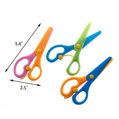 Lovestown Preschool Training Scissors 4pcs Children Safety Pre School Art Craft for sale online 