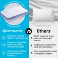 thumbnail image 5 of Bedgear Balance Performance Pillow – 1.0 - Moisture Wicking Bed Pillow for All Sleep Positions - Medium Firmness Bed Pillow - Washable Removable Cover, 5 of 9
