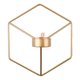 thumbnail image 2 of Candelabro geométrico 3D de estilo nórdico, candelabro de pared de Metal, adornos para decoración del hogar, dorado, 2 of 9