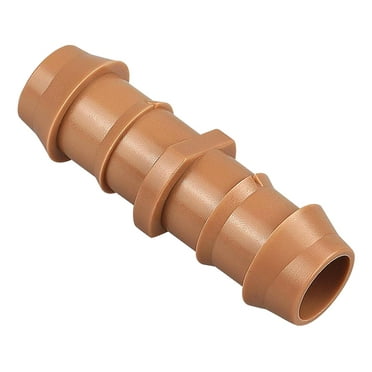 Wellsay 20 Pieces Drip Irrigation Fittings Coupling Connectors for 1/2" Tubing, Drip Barbed Couplers for 1/2 Inch Irrigation Tubing (0.600" ID), Drip Line Couplings for Drip Sprinkler Garden
