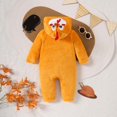 thumbnail image 5 of OJSFQUFP Baby Cute Hooded Outfit Infant Baby Colorful Plush Tail Funny Cosplay for Christmas, 5 of 7