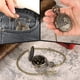 thumbnail image 5 of Set de dados DND Keller & Weber Mini con reloj de bolsillo Steampunk Wolf, 5 of 9