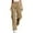 Khaki, variant on Ediodpoh Womens Casual Straight Leg Elastic Waist Pants with Pockets Comfortable for Daily Wear and Sports Womens Pants Khaki M