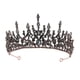 thumbnail image 1 of Tiaras de novia vintage, coronas de mujer, tiaras de cristal, diademas gris, 1 of 7