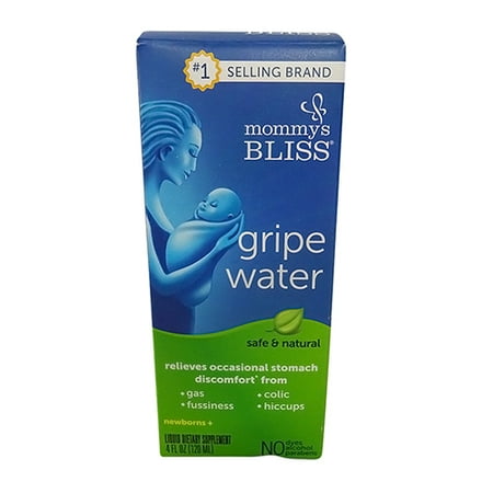 Mommys Bliss Gripe Water Relieves Gas And Stomach Pain, 4 Oz