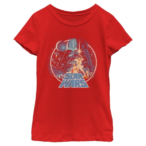 Girls Star Wars Victory Scene T Shirt