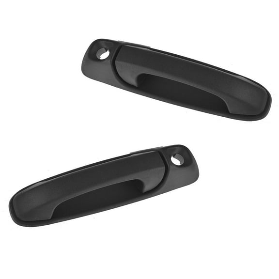TRQ Outside Exterior Outer Front Door Handle Pair Set of 2 for Dodge Ram Pickup DHA36966 Fits select: 2002-2008 DODGE RAM 1500, 2003-2009 DODGE RAM 2500