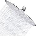 thumbnail image 2 of Moscu Round Ultra Thin Rain Shower Head, Polished chrome Stainless Steel, 2 of 5