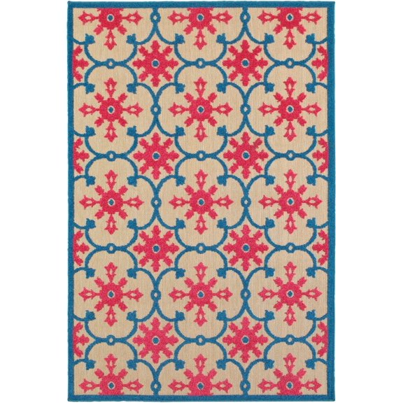 Oriental Weavers Cayman Area Rug 190L9 Sand Rings Hoops 1' 10" x 3' 3" Rectangle