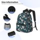 thumbnail image 3 of Easygdp Vintage Floral Mochila Casual para Portátil, Mochila para Escuela, Viajes, Negocios, 3 of 6
