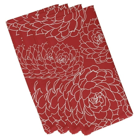 

Simply Daisy 19 x 19 Olena Floral Print Napkin (Set of 4)