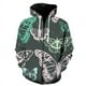 thumbnail image 1 of Sudadera con capucha con estampado 3D de mariposas de dibujos animados para hombre y mujer, estilo Harajuku, con cremallera, 1 of 6