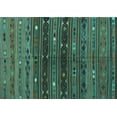 thumbnail image 1 of Ahgly Company Indoor Rectangle Southwestern Turquoise Blue Country Area Rugs, 5' x 7', 1 of 4
