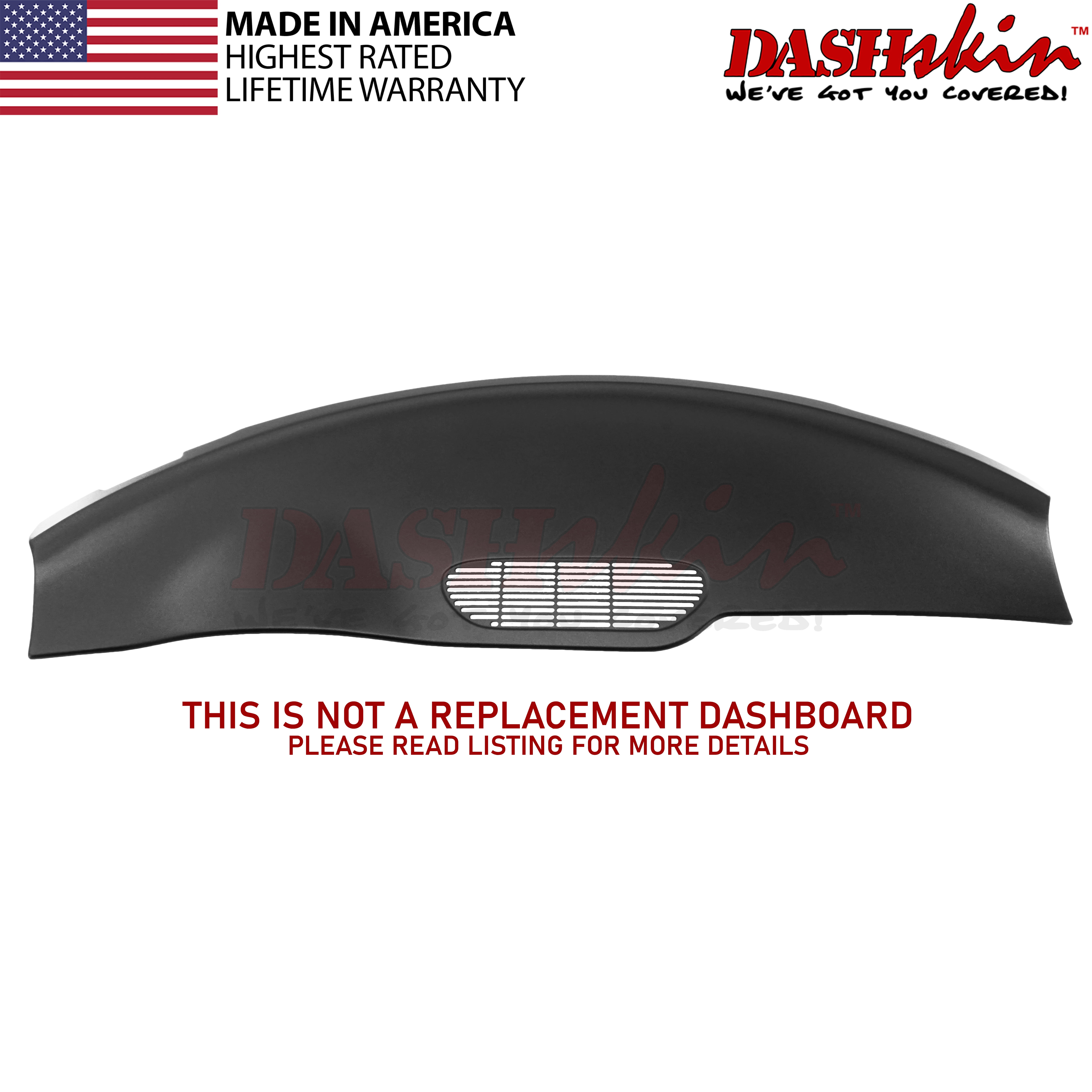 DashSkin Molded Dash Cover Compatible with 9702 Camaro/Firebird in