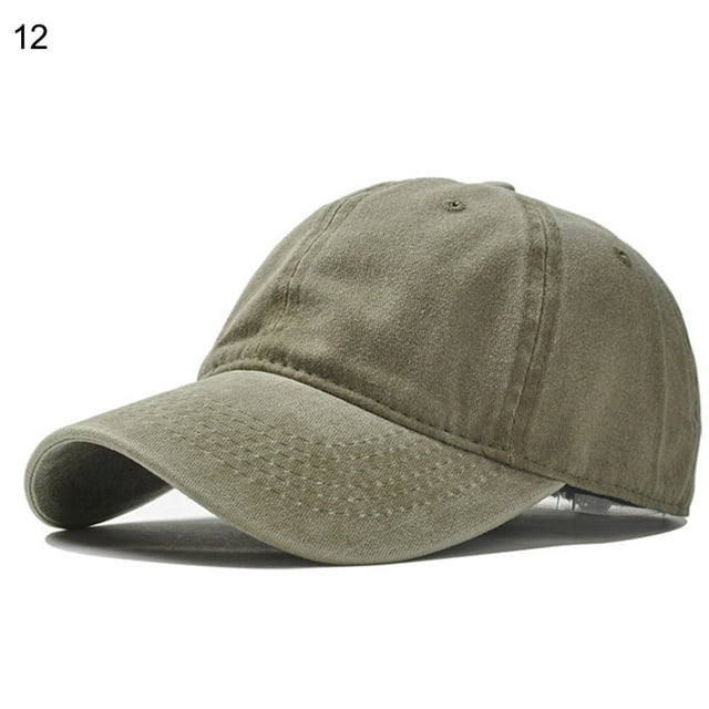Trayknick Casquette Hip-Hop Unie Mode Unisexe Ajustable Casquette de Baseball Sport Snapback